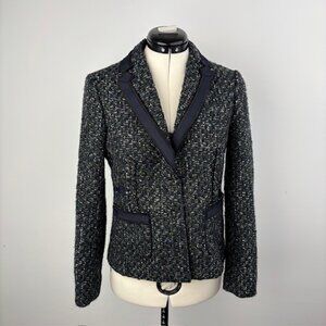J. Crew Moss Tweed Tatum Jacket Vintage Y2K